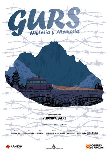 Poster de “Gurs, historia y memoria” de Verónica Sáenz Giménez